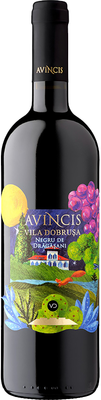 Vila Dobrușa - Negru de Drăgășani 2020 - Avincis (rosu)